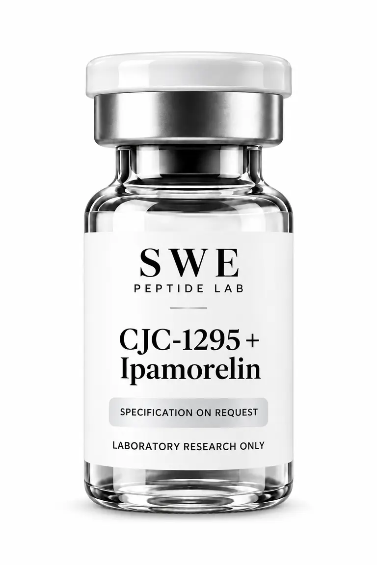 CJC-1295 (without DAC) + Ipamorelin — Solo ricerca di laboratorio